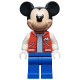 LEGO Disney Mickey egér minifigura 10778 (dis075)