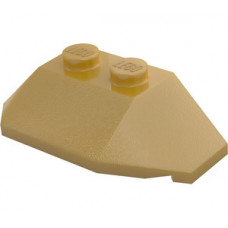 LEGO ék 2×4 tetején két bütyökkel, gyöngyház arany (47759)