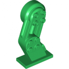 LEGO láb balos nagyméretű bütykökkel, zöld (70946)