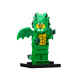 LEGO Zöld sárkány jelmezes leány minifigura 71034 (col23-12)
