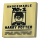 LEGO csempe 2×2 Harry Potter mintás plakát mintával, sárgásbarna (100175)