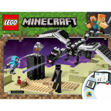 LEGO összerakási útmutató a 21151-es számú készlethez (Minecraft) 