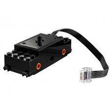 LEGO vonat motor kábellel (9V RC), fekete (28740)